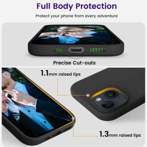 Silicone Soft Touch Case for iPhone