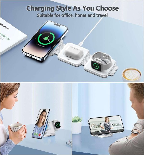 3 in 1 Charging Station for Apple Devices - Image 2