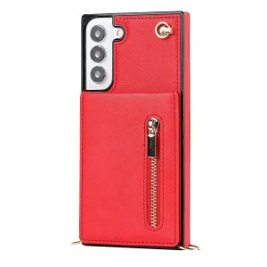 Zipper Card Holder Phone Case for Samsung