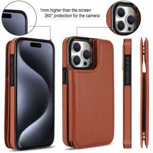 Phone Case with Detachable Card Holder, for iPhone