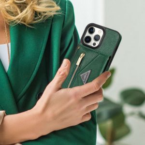 Side Sticker Phone Case with crossbody strap for iPhone