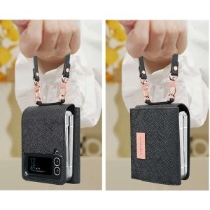 Z Flip 4/3 Case with Built-in Wallet