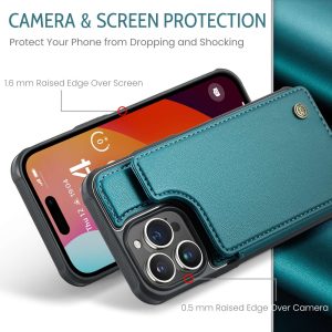 Phone Case with 5 Card Slots for iPhone