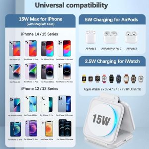 3 in 1 Charging Station for Apple Devices