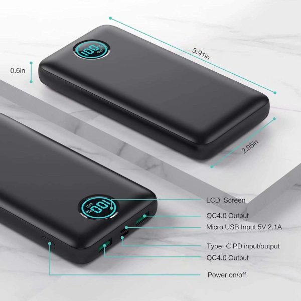 30,800mAh Portable Charger Power Bank, 25W PD Fast Charging - Image 5