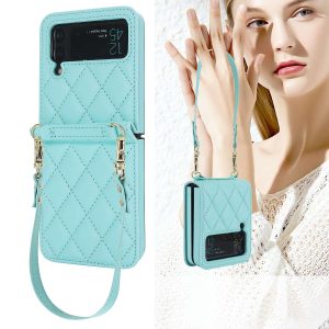 Z Flip 4/3 Case with Back Card Slots