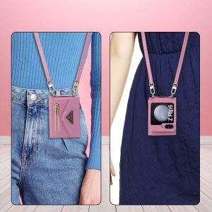 Z Flip 5/6 Wallet Case with Zipper