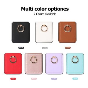 Z Flip 4/3 Case with Golden Ring