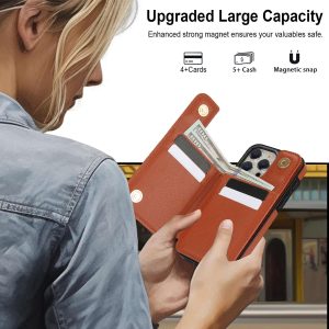 Phone Case with Detachable Card Holder, for iPhone