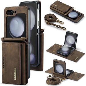 Z Flip 5/6 Case with Card Slots & Strap
