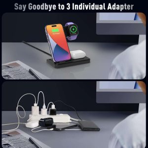 3 in 1 Wireless Charger Station for iOS