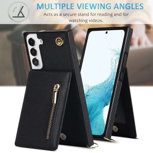Zipper Card Holder Phone Case for Samsung