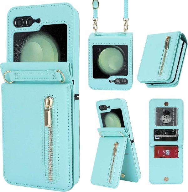 Z Flip 5/6 Case with Zipper Card Slots - Image 10