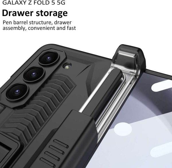 Z Fold Case with S Pen Slot for Z Fold 5 4 3 - Image 3