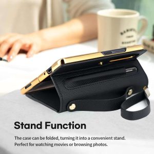 Z Fold 5/4/3 Case with Zipper Wallet