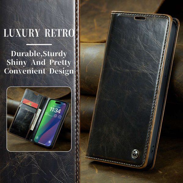 Phone Case with 2 Card Slots & 1 Cash Slot for iPhone - Image 3
