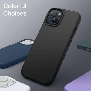 Silicone Soft Touch Case for iPhone