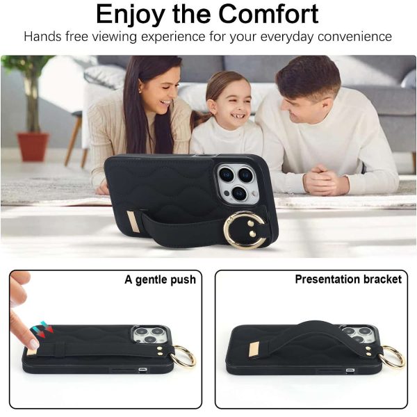 Case with Ring and Wristband for iPhone 13 14 15 Series - Image 5