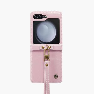 Z Flip 5 Ring Case with Strap