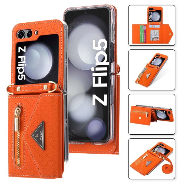 Z Flip 5/6 Wallet Case with Zipper - Image 7