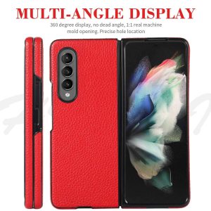 Leather Fold Phone Case, for Samsung Galaxy Z Fold 4/3