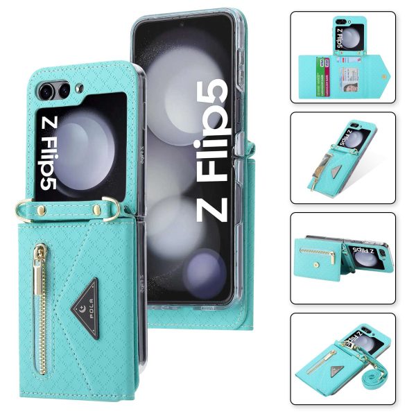 Z Flip 5/6 Wallet Case with Zipper - Image 11