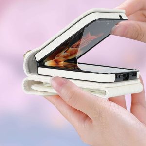 Z Flip 5 & 6 Wallet Case with Ring Holder
