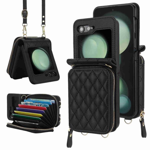 Z Flip 6 & Flip 5 Wallet Case With 8 Card Slots - Image 12