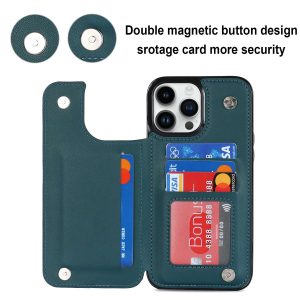 Magnetic Wallet Case for iPhone 15/14/13 Series