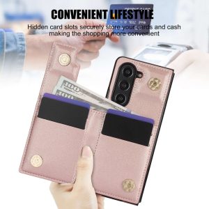 Galaxy Z Fold Case with Card Holder & Ring