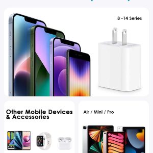 20W USB C Fast Charger Block