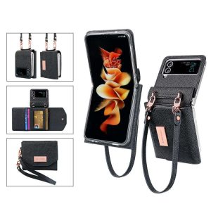 Z Flip 4/3 Case with Built-in Wallet