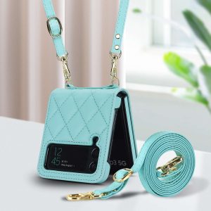 Z Flip 4/3 Case with Back Card Slots