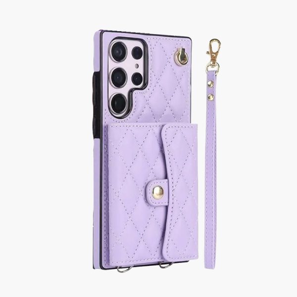 Crossbody Wallet Case for Galaxy S24 / S23/S22/S21 Ultra Plus