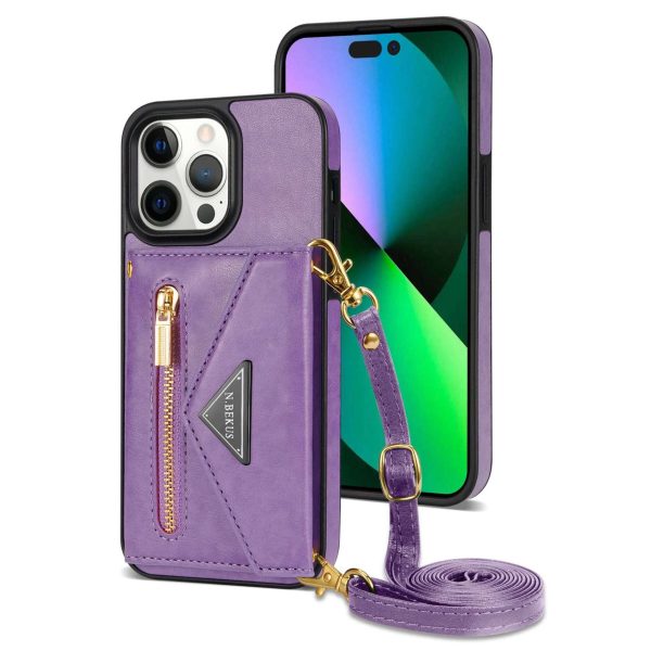 Side Sticker Phone Case with crossbody strap for iPhone - Image 12