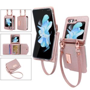 Z Flip 6 & Flip 5 Case With Built-in Wallet