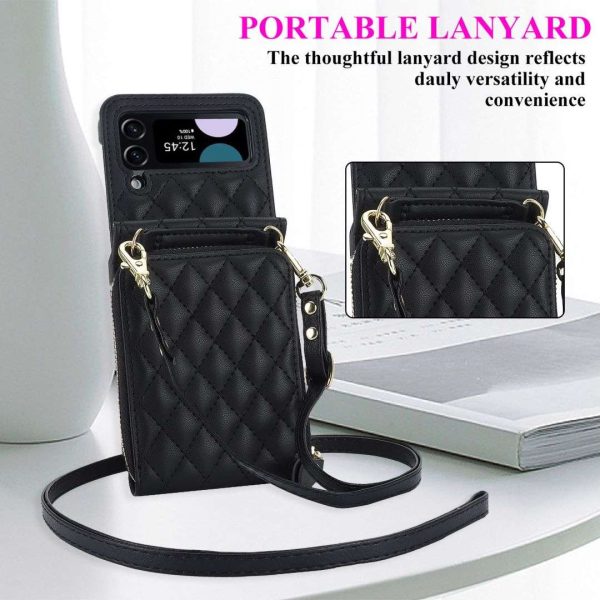 Z Flip 4/3 Wallet Case With 8 Card Slots - Image 5