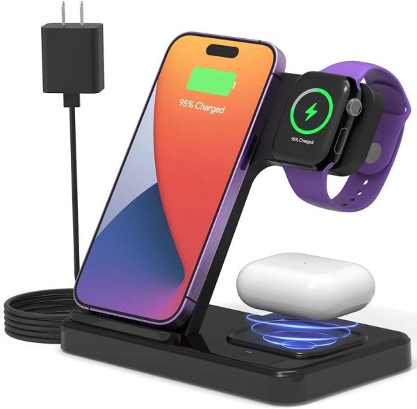 3 in 1 Wireless Charger Station for iOS