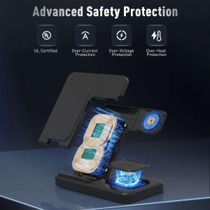 3 in 1 Wireless Charger Station for iOS