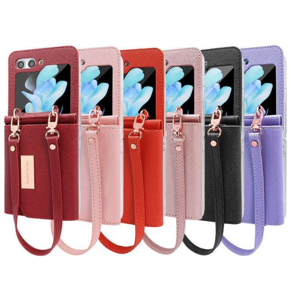 Z Flip 6 & Flip 5 Case With Built-in Wallet - Image 11
