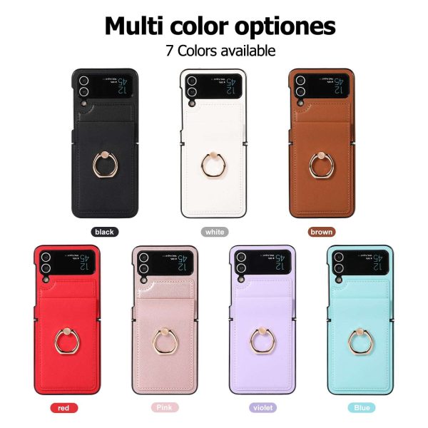 Z Flip 4/3 Case with Golden Ring - Image 8