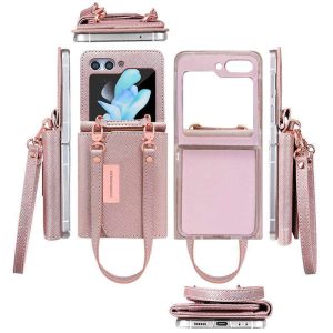 Z Flip 6 & Flip 5 Case With Built-in Wallet
