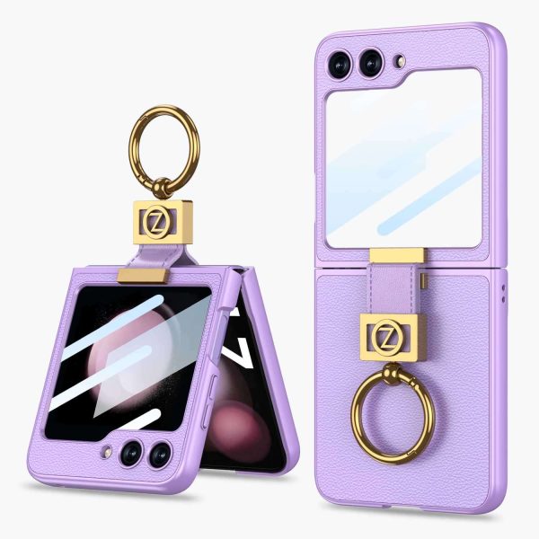 Z Flip 5 Ring Case with Screen Protector - Image 11