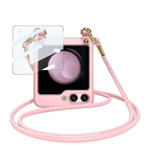 Z Flip 6 / 5 Crossbody Clear Case