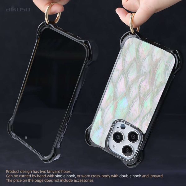 Phone Case Made with Unique Genuine Seashell for iPhone 15 & 14 Series - Image 6