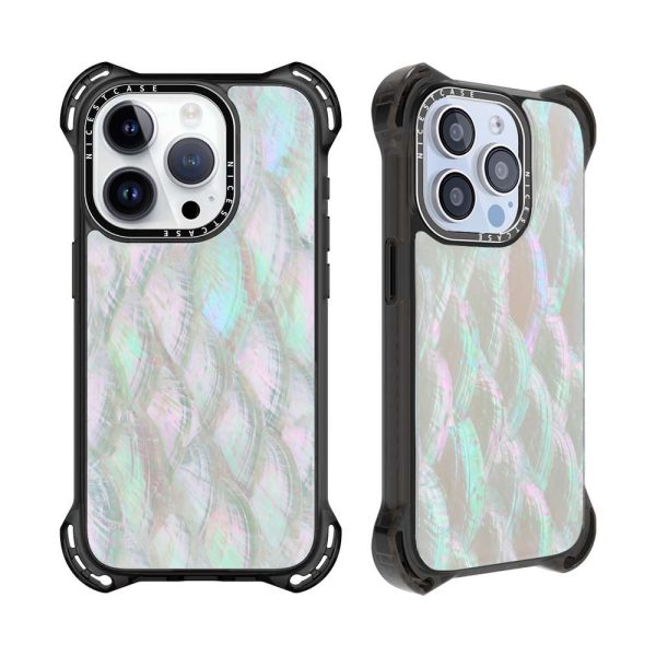 Phone Case Made with Unique Genuine Seashell for iPhone 15 & 14 Series