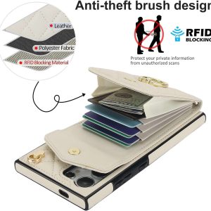 Wallet Case with Ring, for Galaxy S24/23/22/21 Series