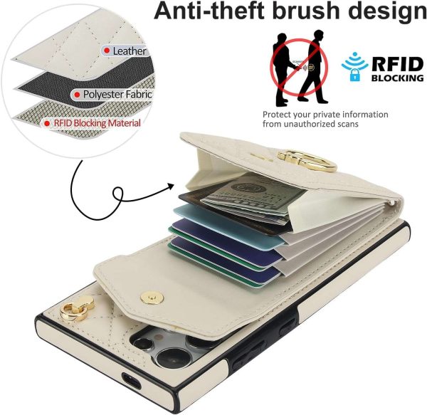 Wallet Case with Ring, for Galaxy S24/23/22/21 Series - Image 4