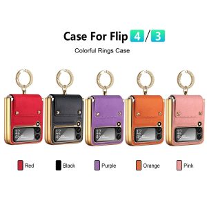 Z Flip 4/3 Case with Luxury Ring