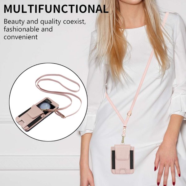 Z Flip 5 Case with Bouncy Card Slots and Magnetic - Image 2